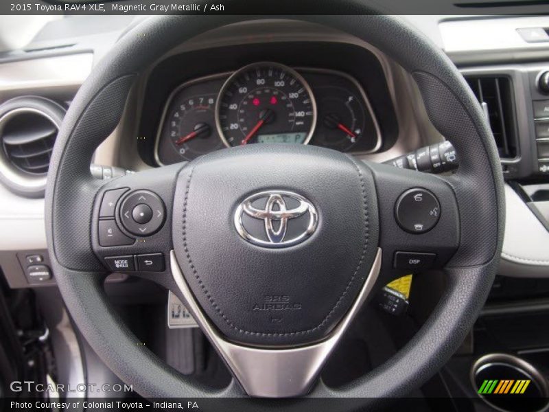 Magnetic Gray Metallic / Ash 2015 Toyota RAV4 XLE