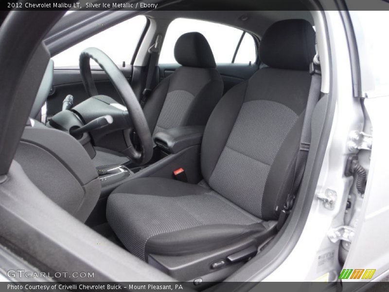 Silver Ice Metallic / Ebony 2012 Chevrolet Malibu LT