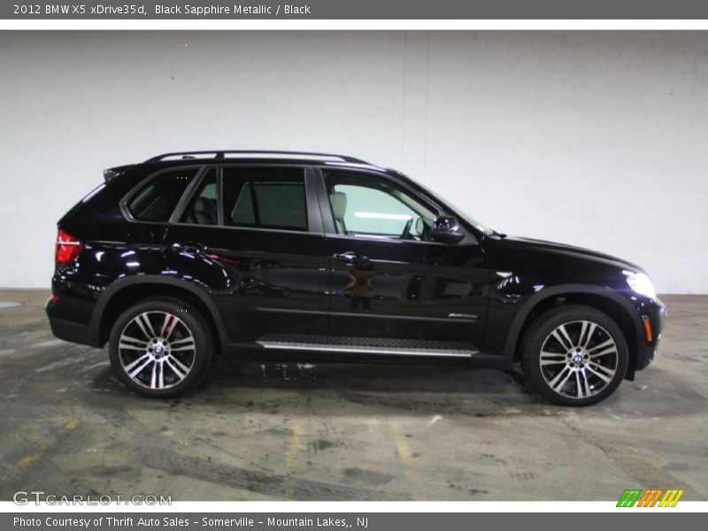 Black Sapphire Metallic / Black 2012 BMW X5 xDrive35d