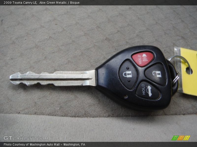 Aloe Green Metallic / Bisque 2009 Toyota Camry LE