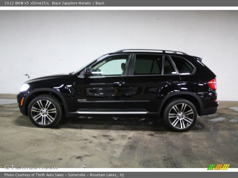 Black Sapphire Metallic / Black 2012 BMW X5 xDrive35d
