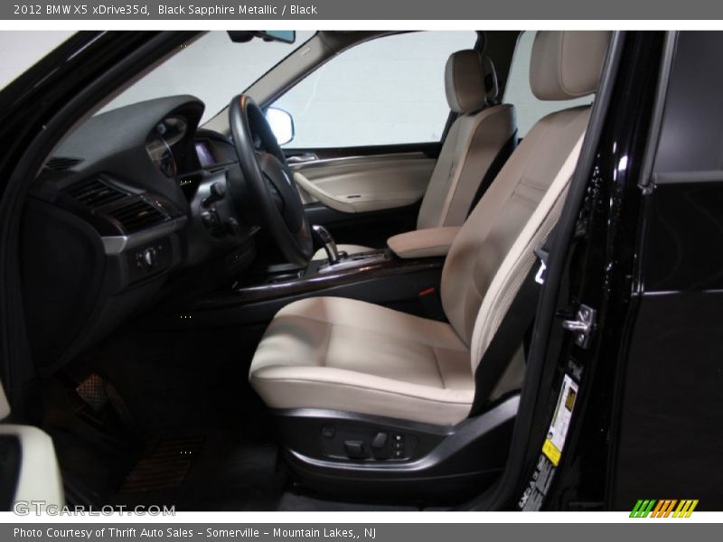 Black Sapphire Metallic / Black 2012 BMW X5 xDrive35d