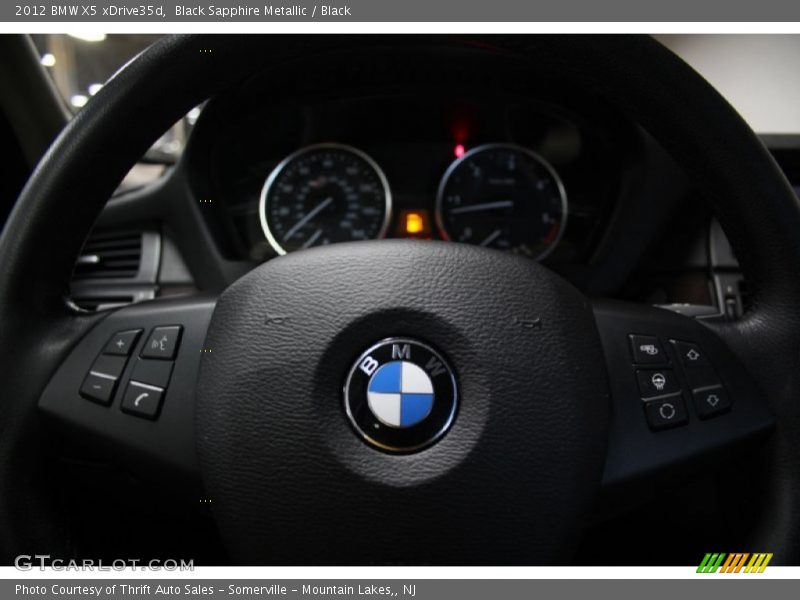 Black Sapphire Metallic / Black 2012 BMW X5 xDrive35d