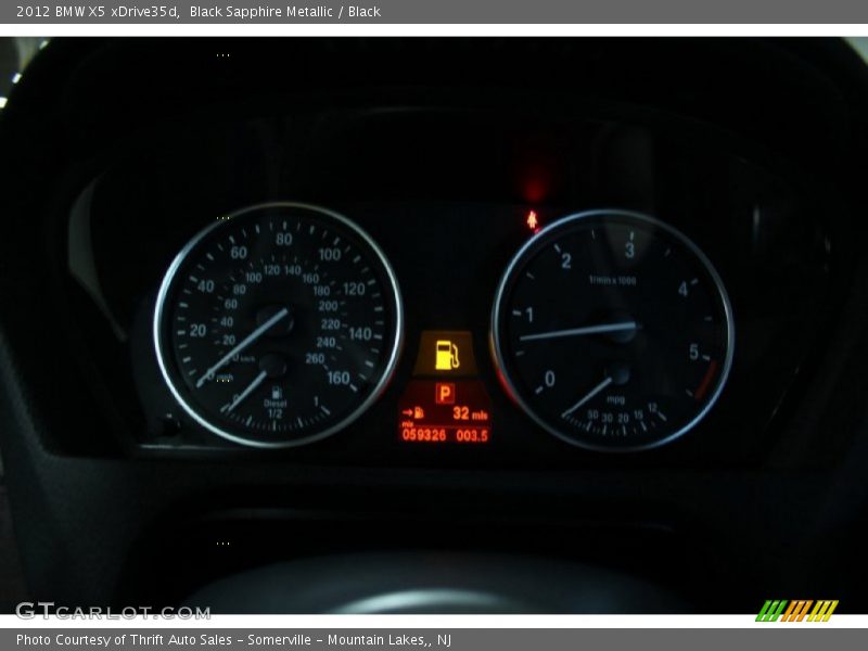 Black Sapphire Metallic / Black 2012 BMW X5 xDrive35d