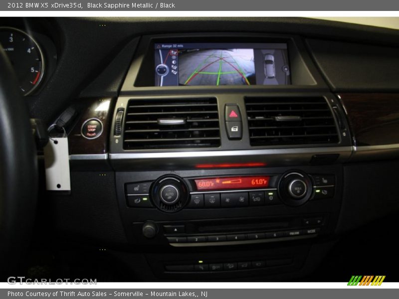 Black Sapphire Metallic / Black 2012 BMW X5 xDrive35d