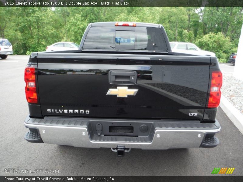 Black / Jet Black 2015 Chevrolet Silverado 1500 LTZ Double Cab 4x4