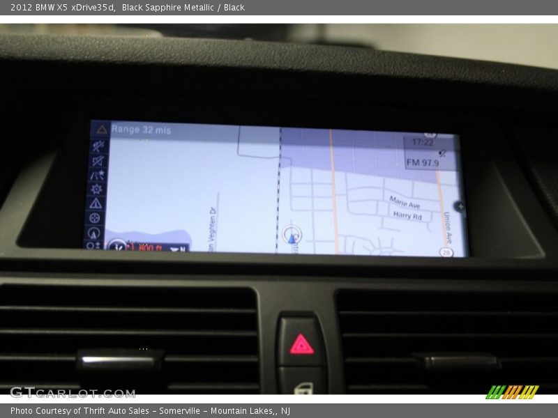 Black Sapphire Metallic / Black 2012 BMW X5 xDrive35d