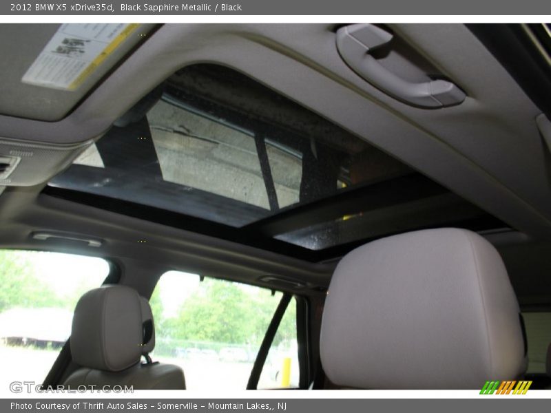 Black Sapphire Metallic / Black 2012 BMW X5 xDrive35d