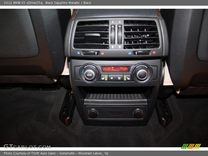 Black Sapphire Metallic / Black 2012 BMW X5 xDrive35d