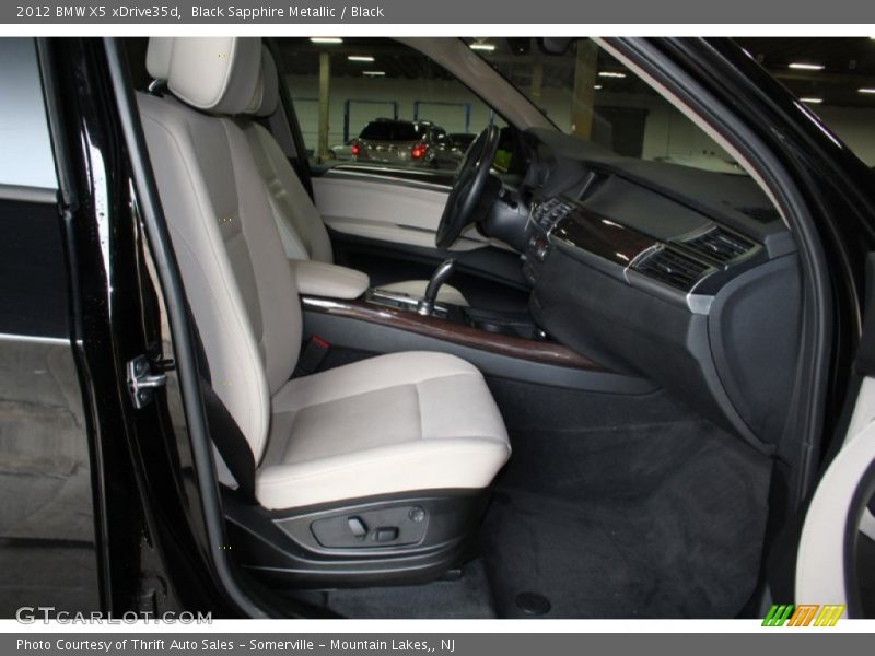Black Sapphire Metallic / Black 2012 BMW X5 xDrive35d