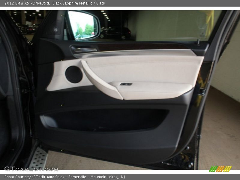 Black Sapphire Metallic / Black 2012 BMW X5 xDrive35d
