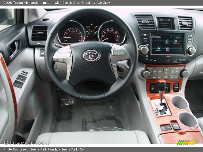 Classic Silver Metallic / Ash Gray 2008 Toyota Highlander Limited 4WD