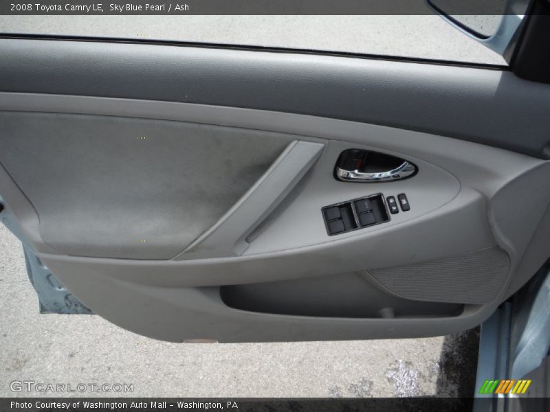 Sky Blue Pearl / Ash 2008 Toyota Camry LE