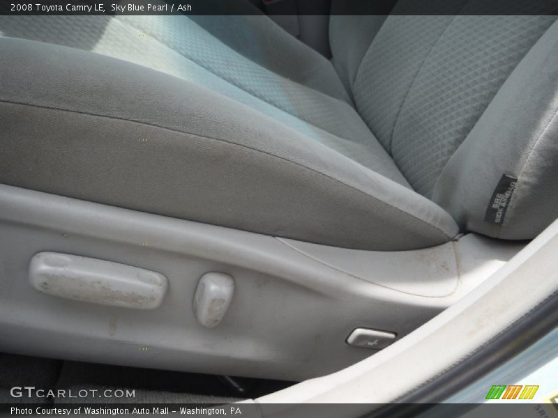 Sky Blue Pearl / Ash 2008 Toyota Camry LE