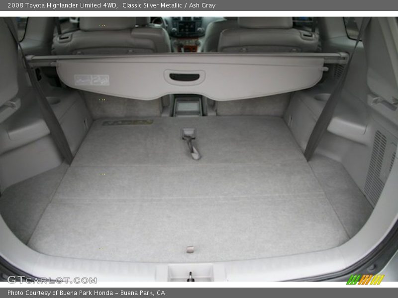 Classic Silver Metallic / Ash Gray 2008 Toyota Highlander Limited 4WD
