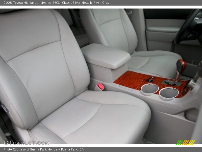 Classic Silver Metallic / Ash Gray 2008 Toyota Highlander Limited 4WD