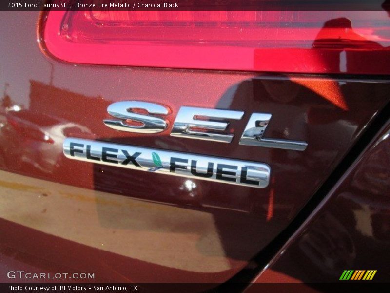 Bronze Fire Metallic / Charcoal Black 2015 Ford Taurus SEL