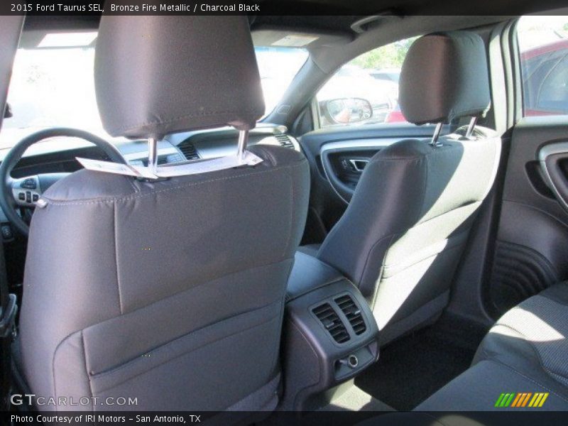 Bronze Fire Metallic / Charcoal Black 2015 Ford Taurus SEL