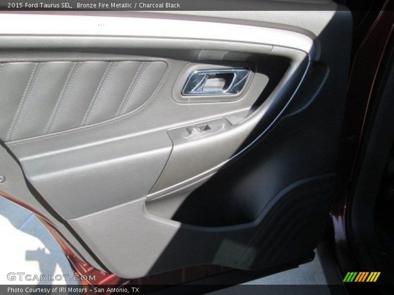 Bronze Fire Metallic / Charcoal Black 2015 Ford Taurus SEL