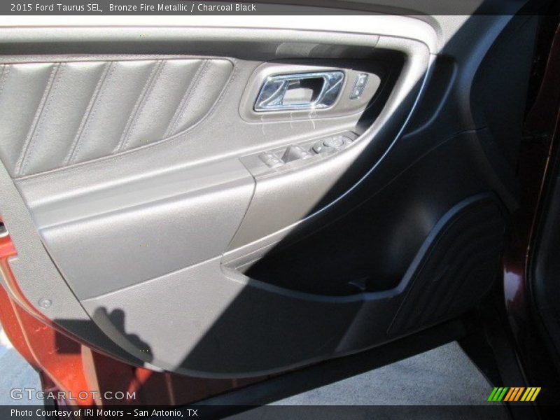 Bronze Fire Metallic / Charcoal Black 2015 Ford Taurus SEL