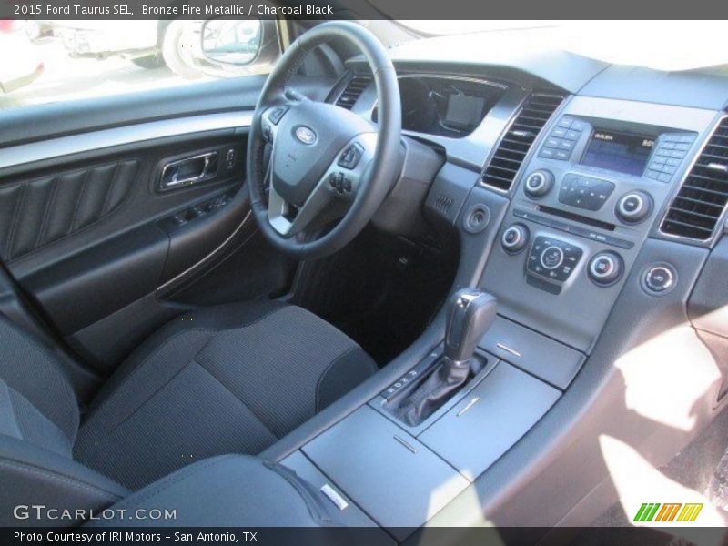 Bronze Fire Metallic / Charcoal Black 2015 Ford Taurus SEL