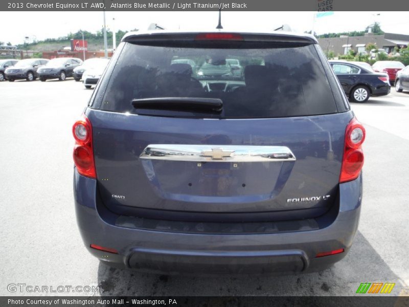Atlantis Blue Metallic / Light Titanium/Jet Black 2013 Chevrolet Equinox LT AWD