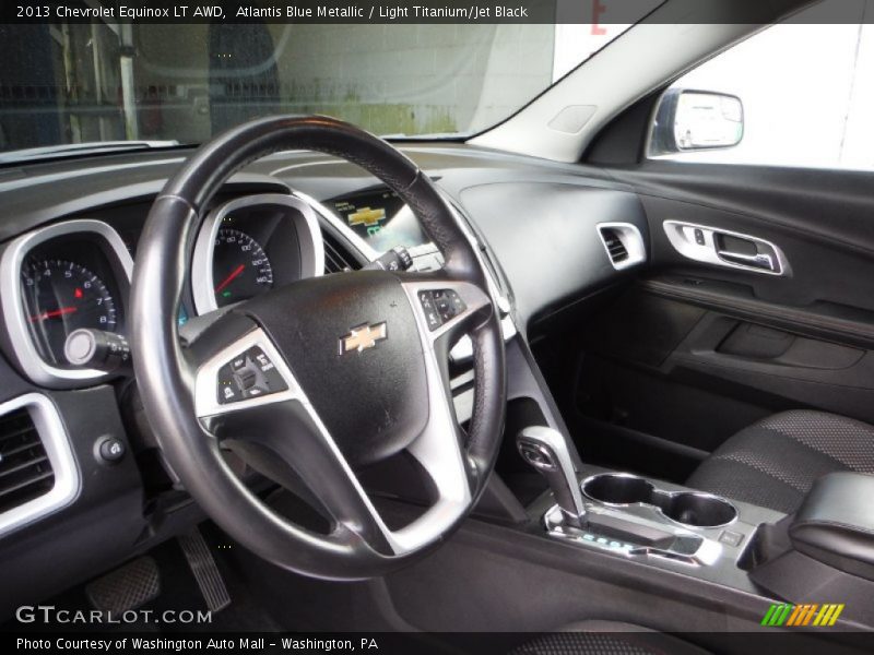 Atlantis Blue Metallic / Light Titanium/Jet Black 2013 Chevrolet Equinox LT AWD