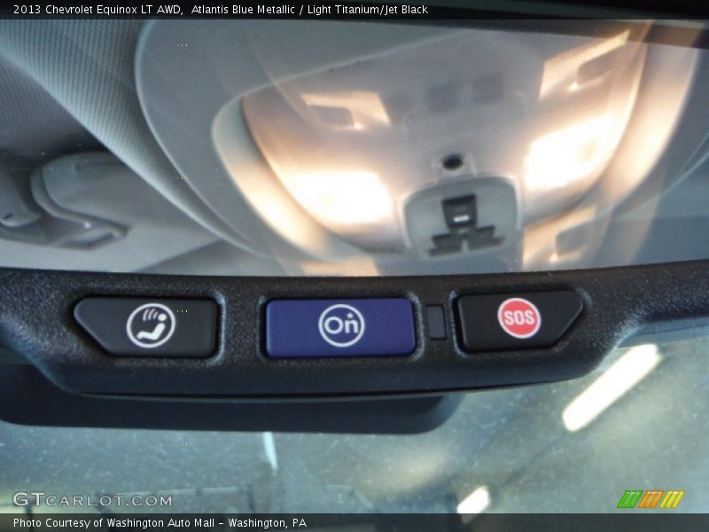 Atlantis Blue Metallic / Light Titanium/Jet Black 2013 Chevrolet Equinox LT AWD