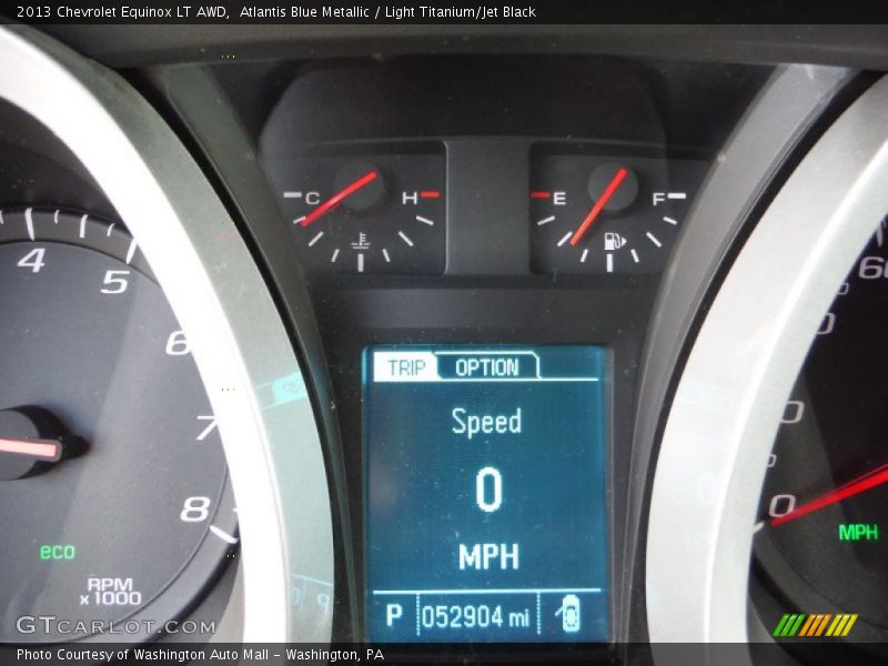 Atlantis Blue Metallic / Light Titanium/Jet Black 2013 Chevrolet Equinox LT AWD