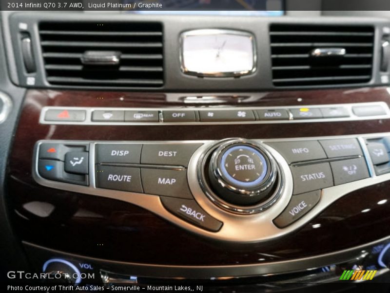 Controls of 2014 Q70 3.7 AWD