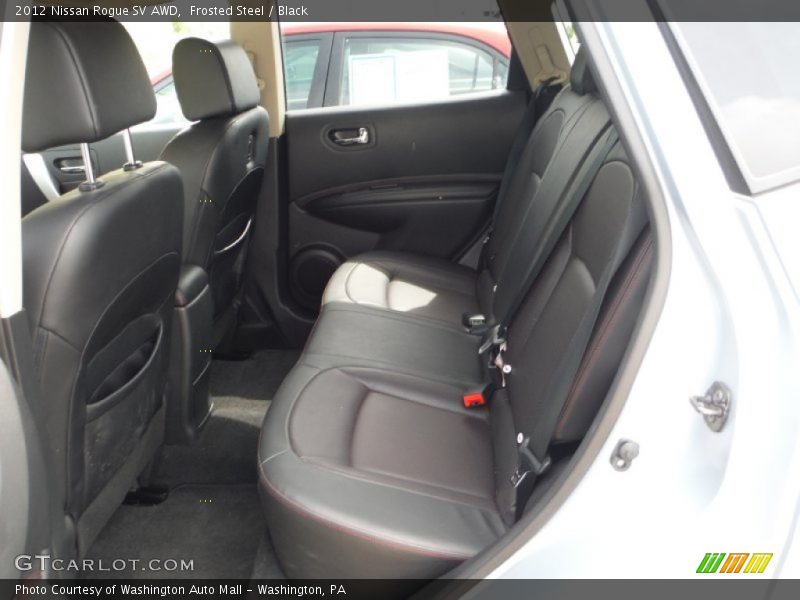 Frosted Steel / Black 2012 Nissan Rogue SV AWD