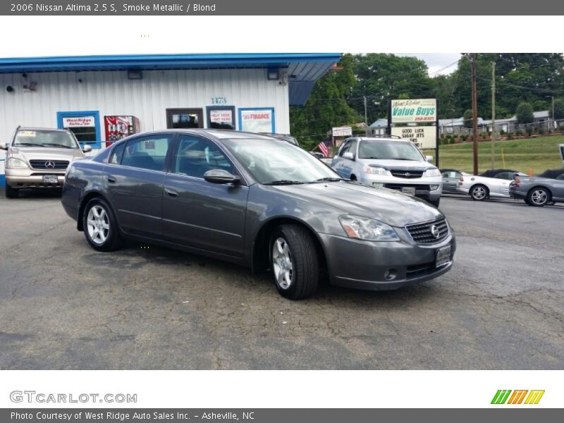 Smoke Metallic / Blond 2006 Nissan Altima 2.5 S