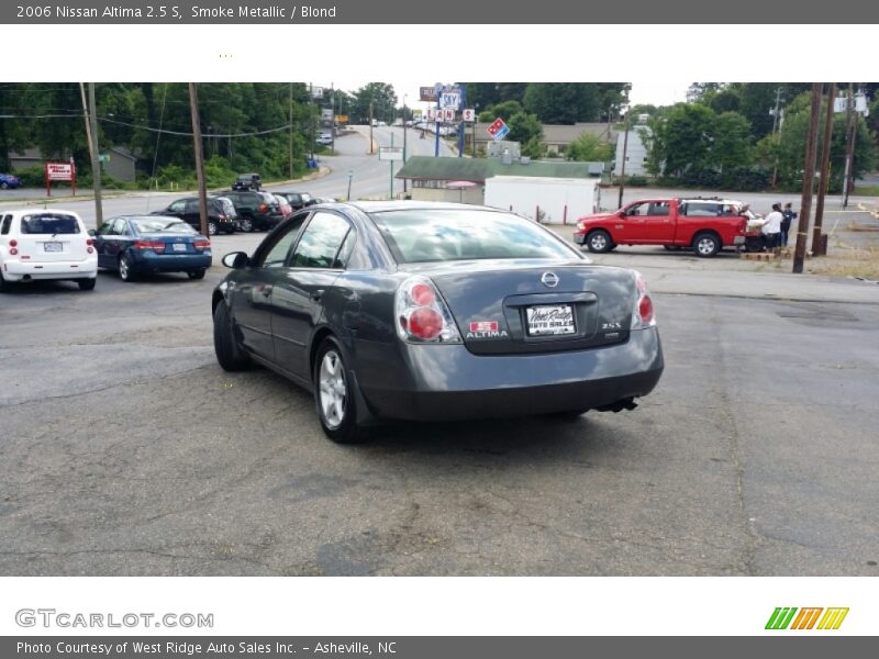 Smoke Metallic / Blond 2006 Nissan Altima 2.5 S