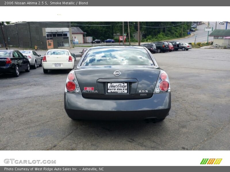 Smoke Metallic / Blond 2006 Nissan Altima 2.5 S