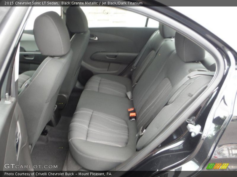 Black Granite Metallic / Jet Black/Dark Titanium 2015 Chevrolet Sonic LT Sedan