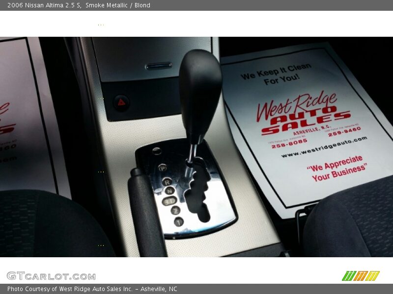 Smoke Metallic / Blond 2006 Nissan Altima 2.5 S