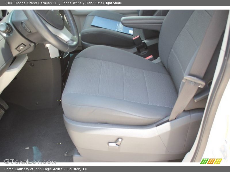 Stone White / Dark Slate/Light Shale 2008 Dodge Grand Caravan SXT