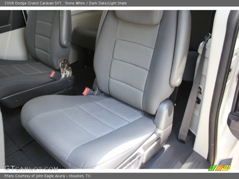 Stone White / Dark Slate/Light Shale 2008 Dodge Grand Caravan SXT