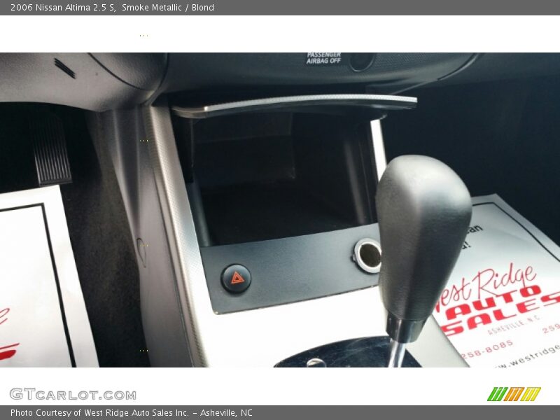 Smoke Metallic / Blond 2006 Nissan Altima 2.5 S