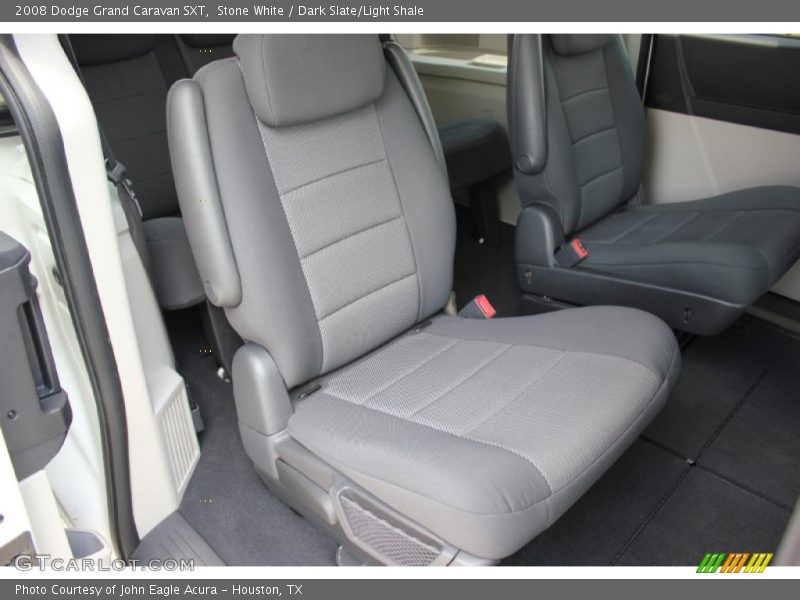 Stone White / Dark Slate/Light Shale 2008 Dodge Grand Caravan SXT