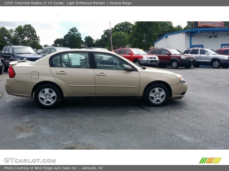 Light Driftwood Metallic / Neutral Beige 2005 Chevrolet Malibu LS V6 Sedan
