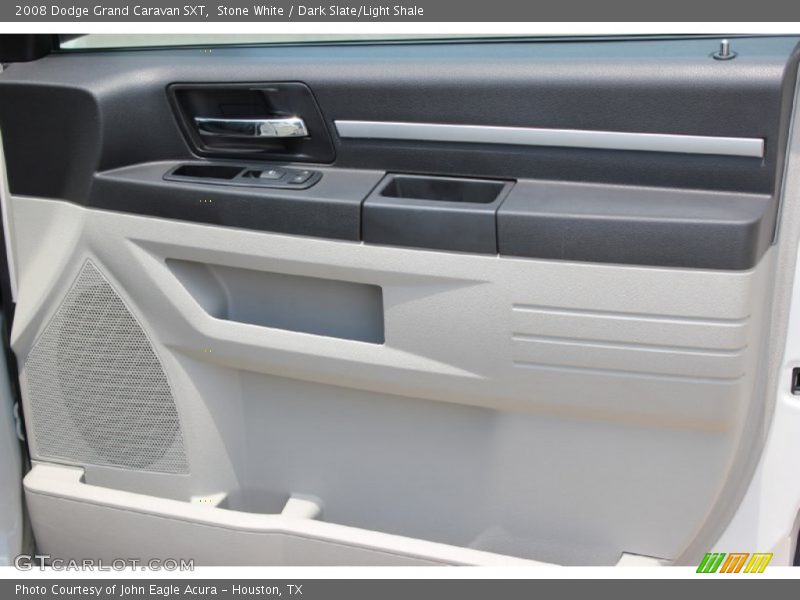 Stone White / Dark Slate/Light Shale 2008 Dodge Grand Caravan SXT