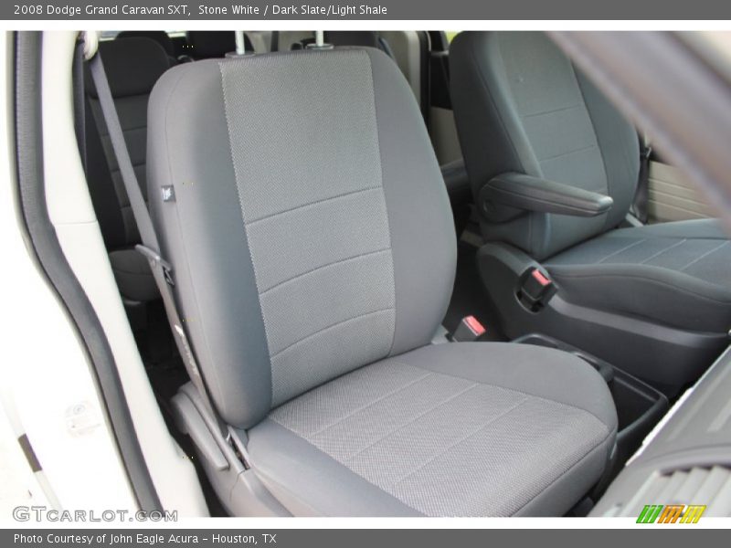 Stone White / Dark Slate/Light Shale 2008 Dodge Grand Caravan SXT