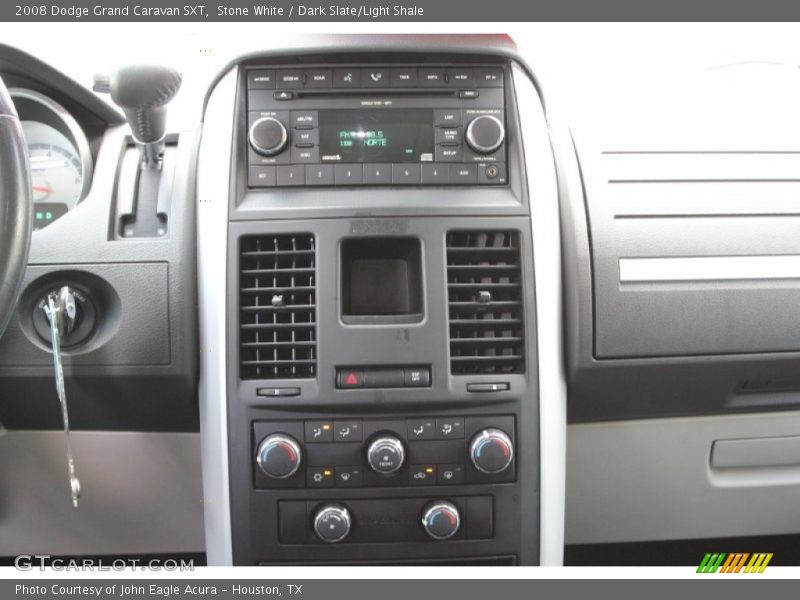 Stone White / Dark Slate/Light Shale 2008 Dodge Grand Caravan SXT