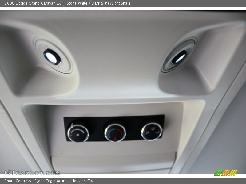 Stone White / Dark Slate/Light Shale 2008 Dodge Grand Caravan SXT
