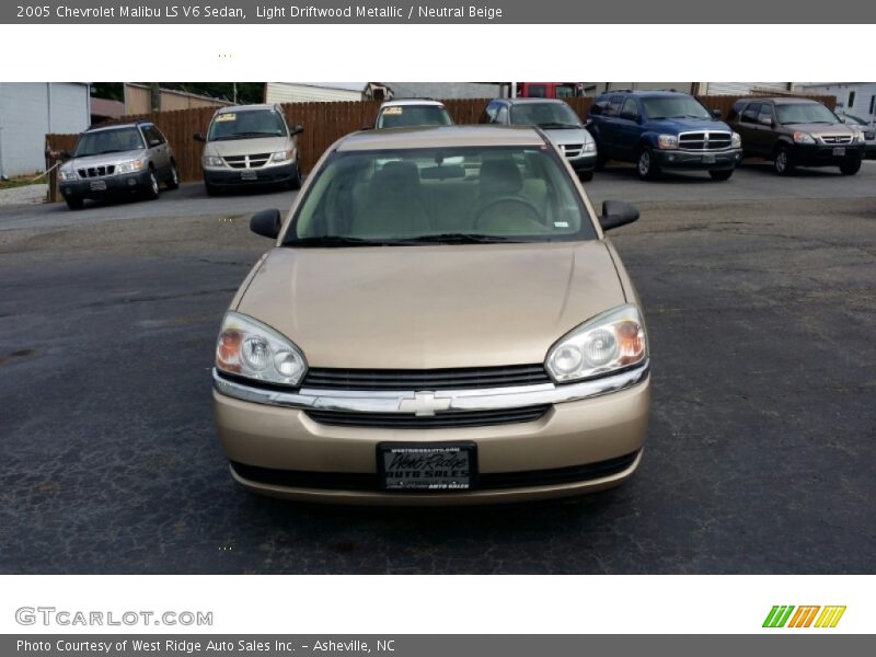 Light Driftwood Metallic / Neutral Beige 2005 Chevrolet Malibu LS V6 Sedan
