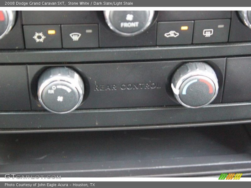 Stone White / Dark Slate/Light Shale 2008 Dodge Grand Caravan SXT