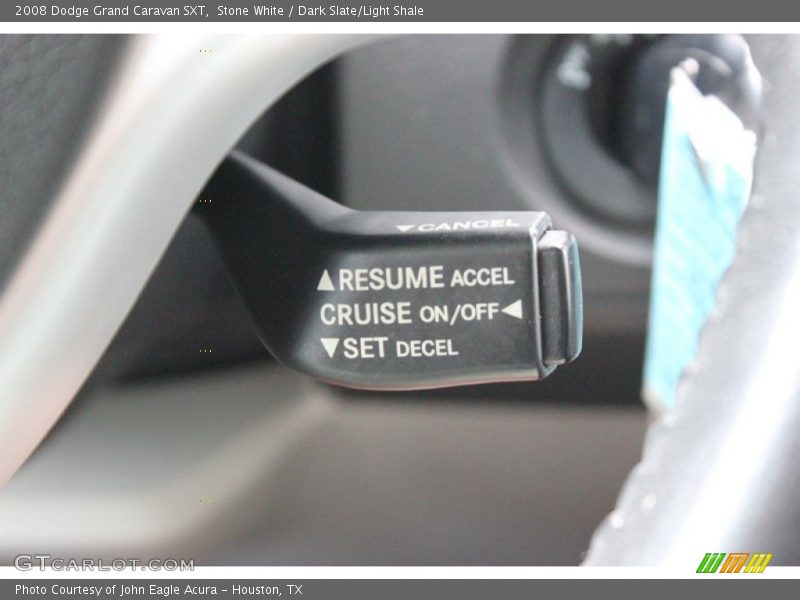 Stone White / Dark Slate/Light Shale 2008 Dodge Grand Caravan SXT