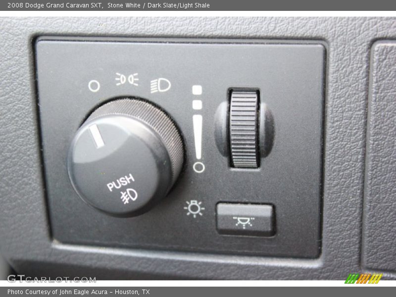 Stone White / Dark Slate/Light Shale 2008 Dodge Grand Caravan SXT
