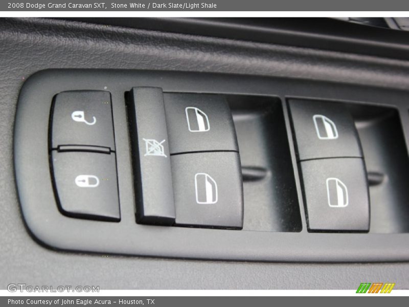 Stone White / Dark Slate/Light Shale 2008 Dodge Grand Caravan SXT